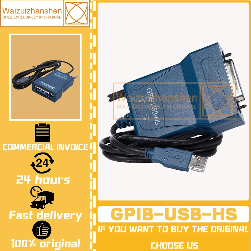 1 قطعة/الوحدة! بطاقة الحصول على البيانات الأصلية الجديدة GPIB-USB-HS 783368 -01 بطاقة GPIB إلى USB IE4888 متوفرة في المخزون