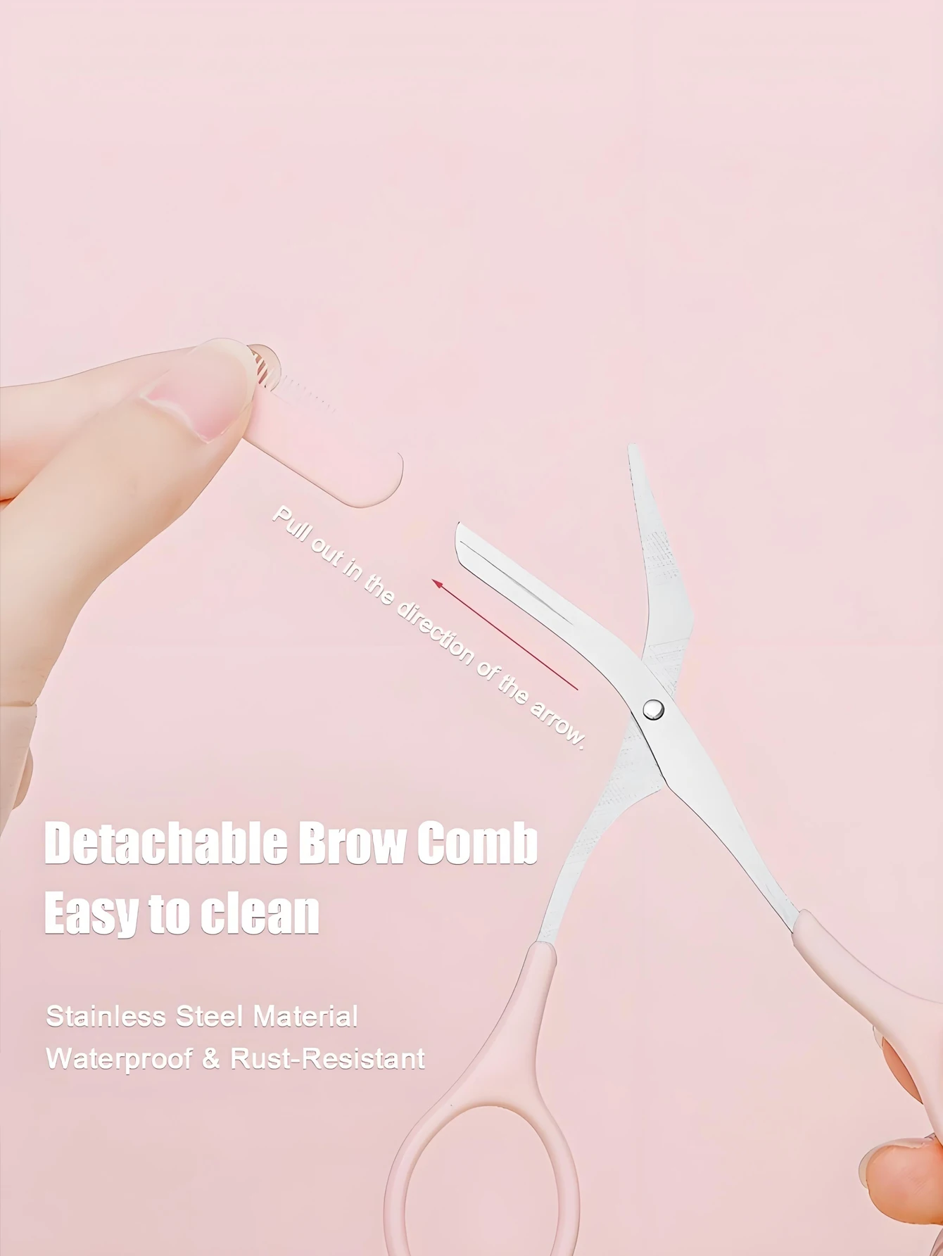 3PCS Wenkbrauw Scheermes Kit Veilig Shaper Schaar Set voor Beginners Professionele Wenkbrauw Grooming Gereedschap met Trimmer
