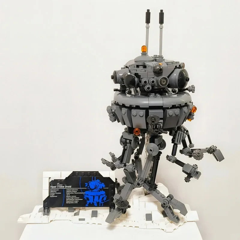 Stock Imperial Probeing Droided 75306 bloques de modelismo Idea creativa detección Robot Juguetes de bloques de construcción para niños regalos 99918
