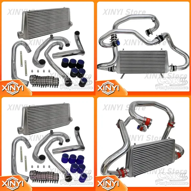Intercooler Pipe Kit for 1996-2000 Subaru Impreza GC8 WRX STI EJ20 RS 2.0L Turbocharger Intercooler Piping Hose Set