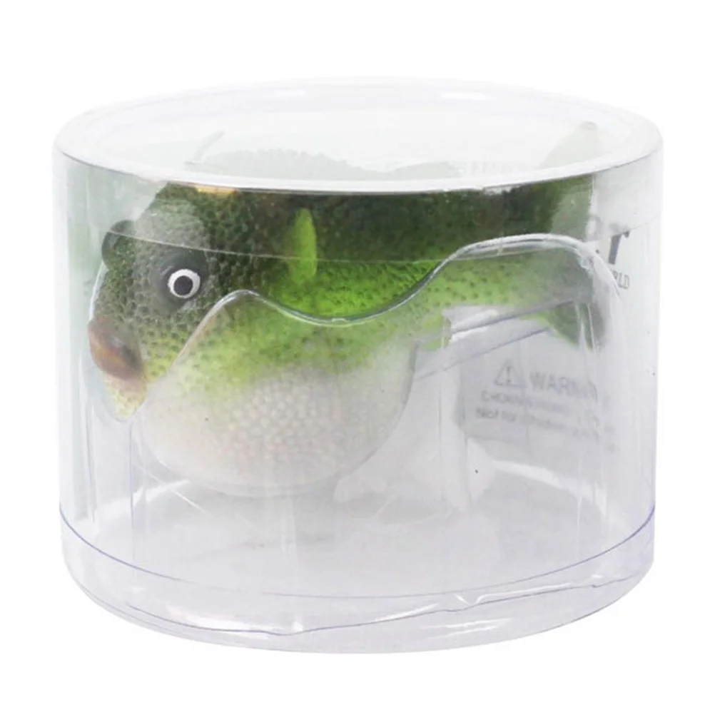 

3Pcs Simulation Puffer Aquarium Decoration Lifelike Silicone Fish Tank Ornament Safe for Waterproof Eco-Friendly