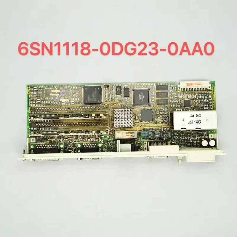 6SN1118-0DG23-0AA0 SIMODRIVE 611-D Control Unit 1-axis for digital drive FS + RS 6SN1118 0DG23 0AA0Functional testing is fine