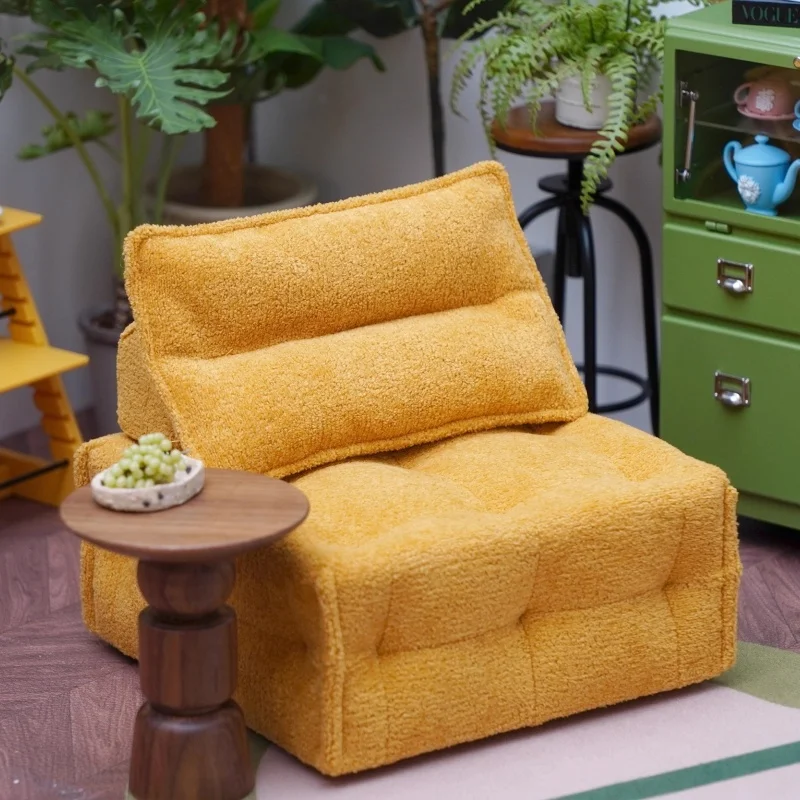 

1:6 Plush Sofa Pillow Set Dollhouse Model Furniture Accessories Bjd Ob11 Gsc Blyth Soldier Lol Miniatures Chair Decor Gifts Toys