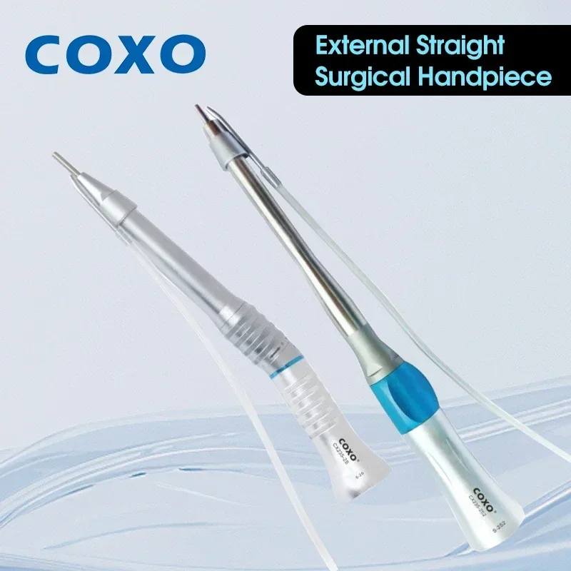 COXO CX235-2S Low-Speed Dental Handpiece External Water Cooling - Improves Cooling Efficiency for Extended Grinding and Access