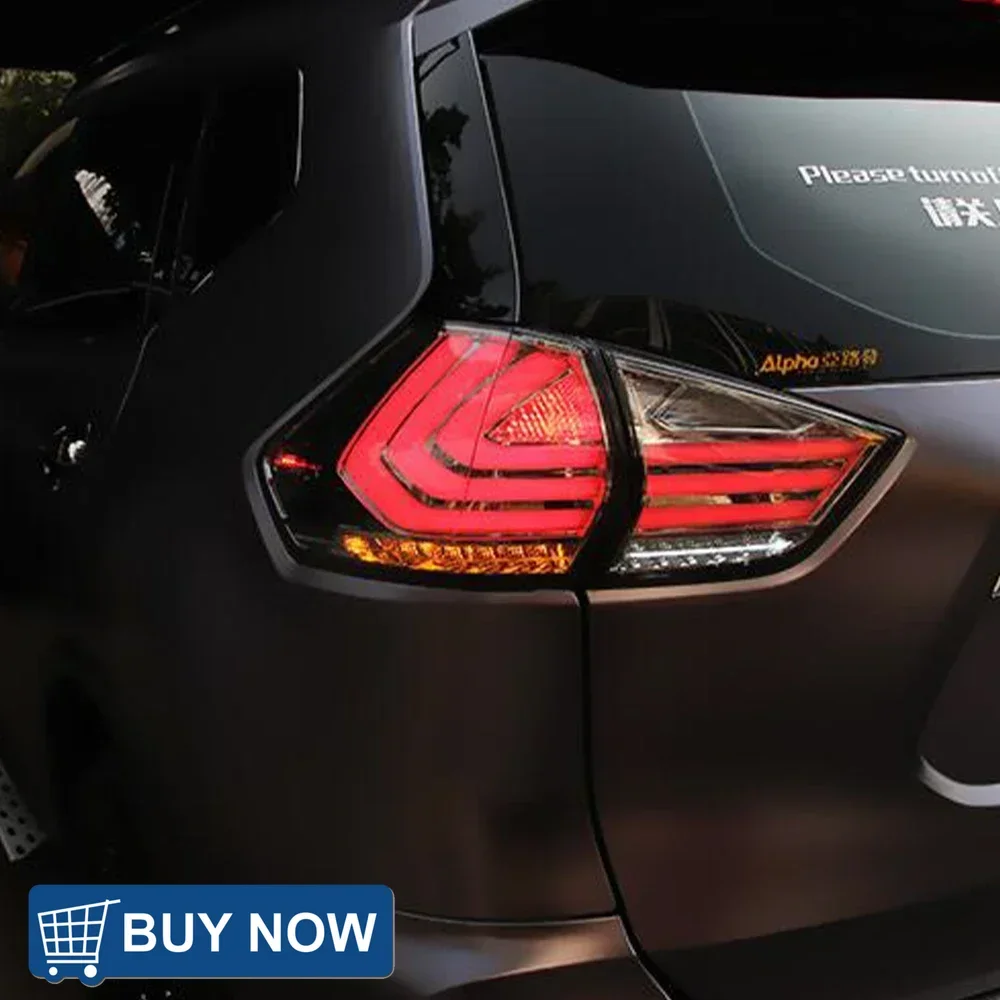 

For Nissan X-Trail 2014-2019 Car Taillights Assembly Upgrade LED Lexus Style Stop Lamp Auto Rear Back Lamps Assembly Accessories