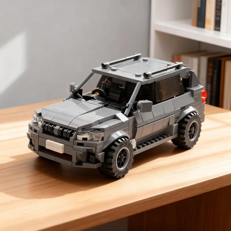 569pcs MOC city Champions BMWS X5 2010 Model Christmas Gift Creative Home Decor Desk Display Shelf Accent DIY