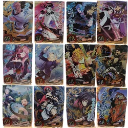 Anime Cartoon God Card Itadori Yuji Agatsuma Zenitsu Rimuru Tempest Kuchiki Byakuya Game Collectible Cards Toy Birthday Gift