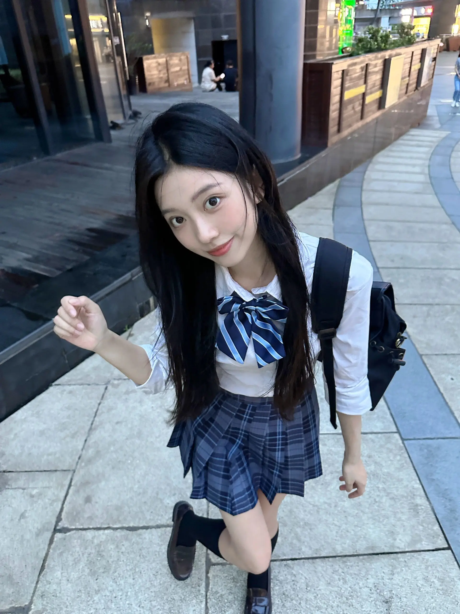 

High Waist Pleated Skirt for Students Japanese Sle Sweet Polyester Fabric A-Line Skirt Stand Fit Summer Collection