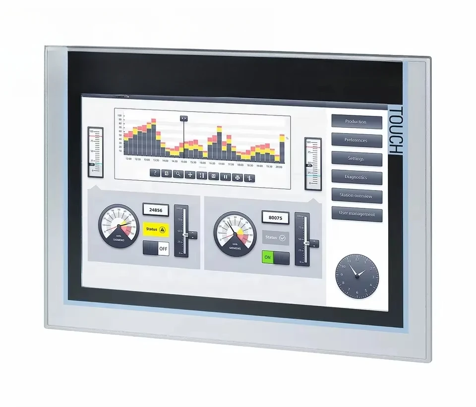 

Stock New, Original HMI TP1200 Comfort Touch Panel 6AV2224-0MC01-0AX0 for 12-inch TFT Monitor