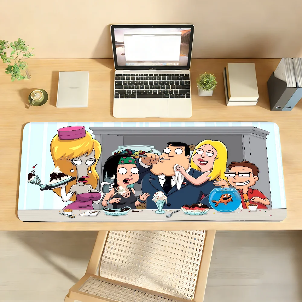 

Анимационный коврик для мыши «Американ Дэд», нескользящий настольный коврик, аксессуары для ПК и ноутбуков, большой коврик для клавиатуры, декор для геймеров