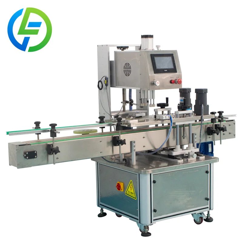

Full Automatic Four-Wheel Automatic Plastic Bottle Cap Capping Machine