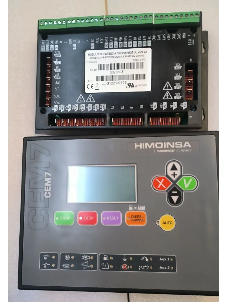 Модуль контроллера HIMOINSA CEM7 PHG 7, контроллер модуля питания для двигателей Yanmar, оригинальный CEM7