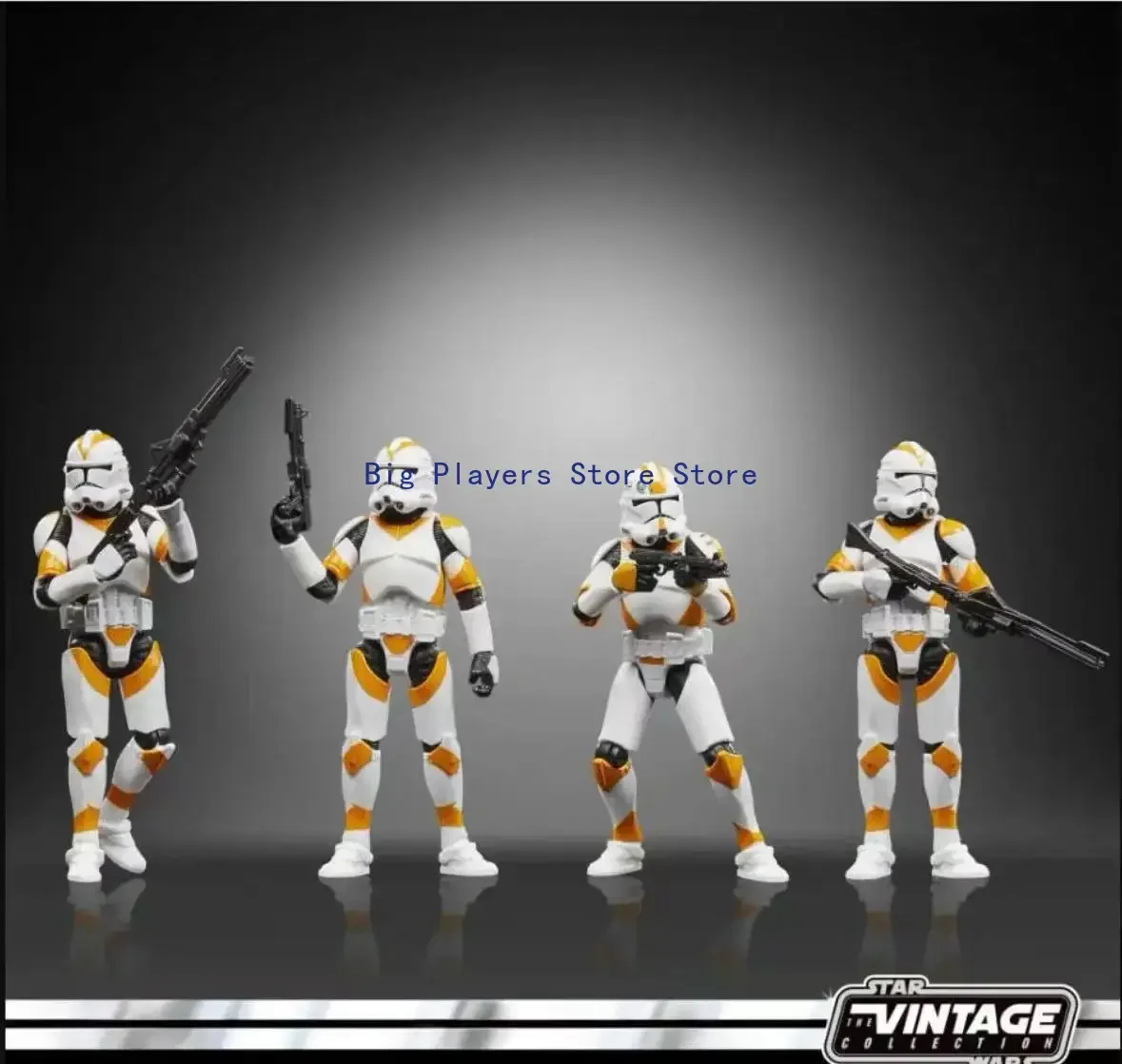 

In Stock Hasbro Star Wars 3.75-inch Movable Doll 212 Attack Camp Clone 4-person Set Soldier Model Toy