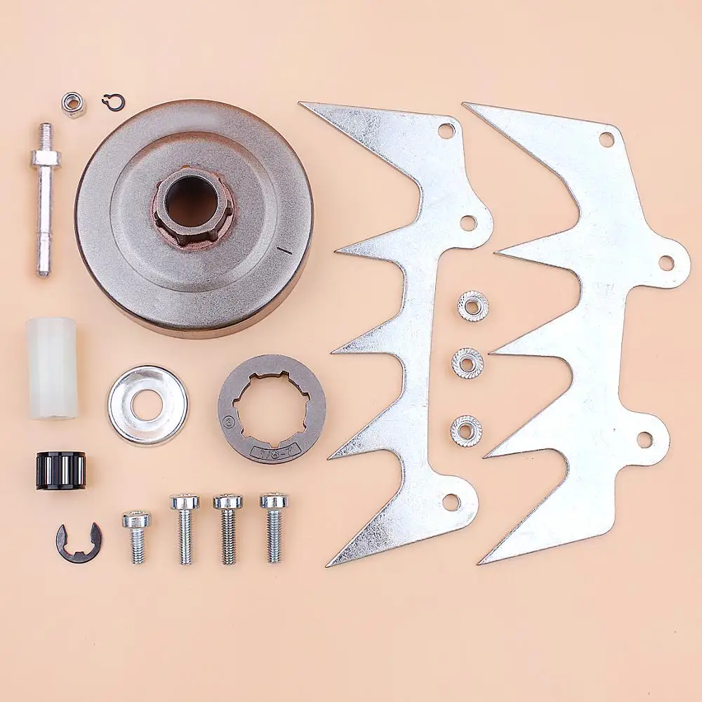 

3/8" 7T Chain Clutch Drum Sprocket Rim For Stihl MS460 MS440 046 044 Bumper Spike Felling Dog Catcher Chainsaw 1128 007 1000