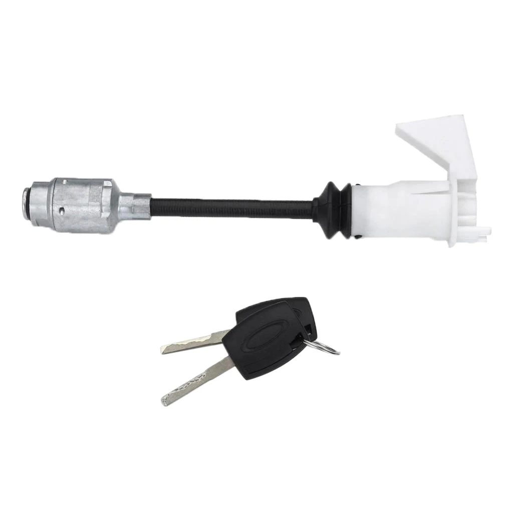 Auto Accessories Bonnet Release Repair Kit Keys Long Rod Hood Hatch Set Car Door Lock for Lock Handle Bonnet Peugeot 301