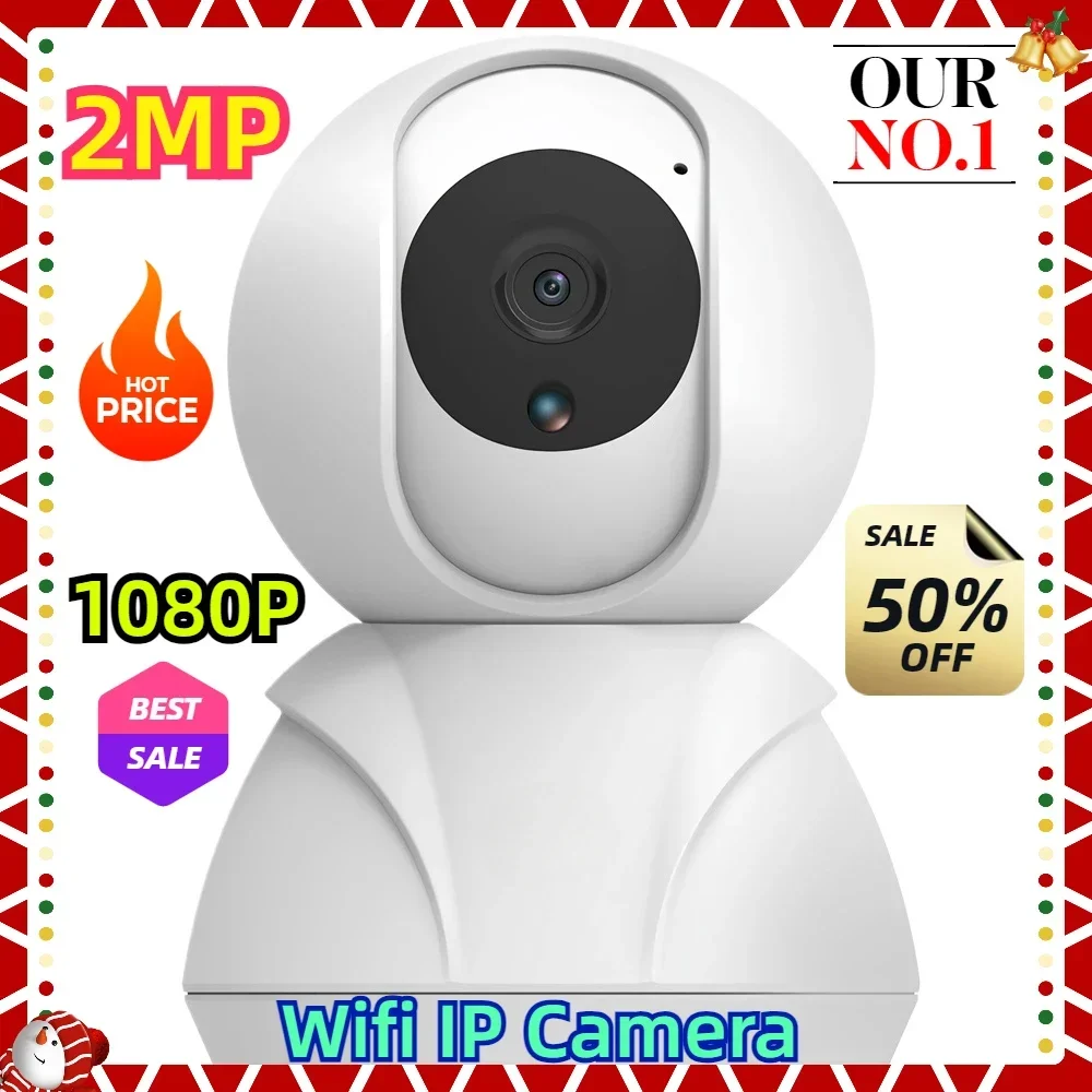 

SD Card Audio Video Surveillance Camera 2MP Wifi IP Camera 1080P Cloud Wireless Home Security Camera CCTV