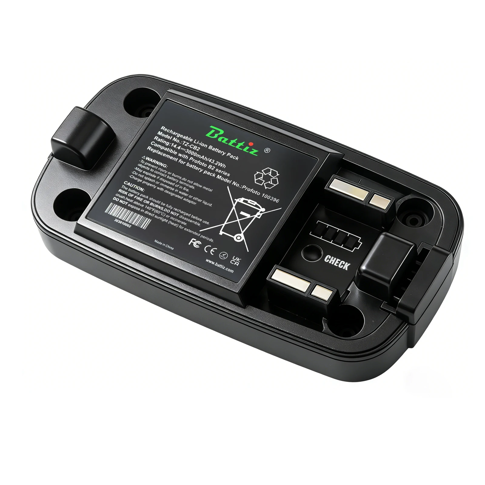 Battiz 3000Mah Li-I…