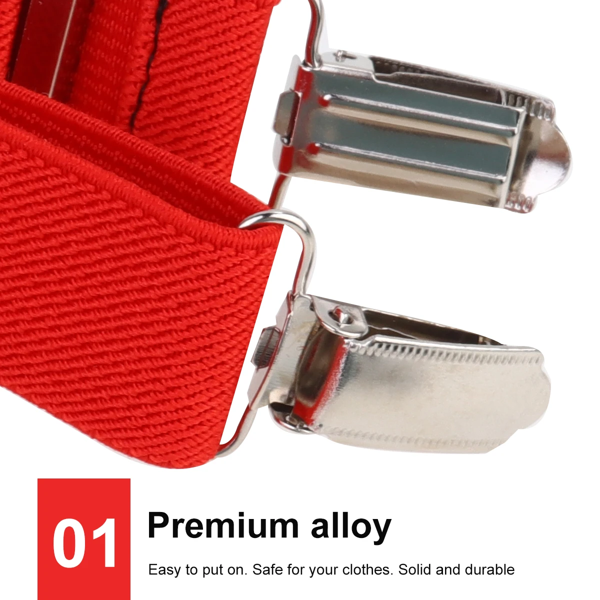 

2pcs Glove Clip Adjustable Elastic Catcher For Winter Outdoor Mittens Holder Hat Hanger Durable Gloves Organizer Red