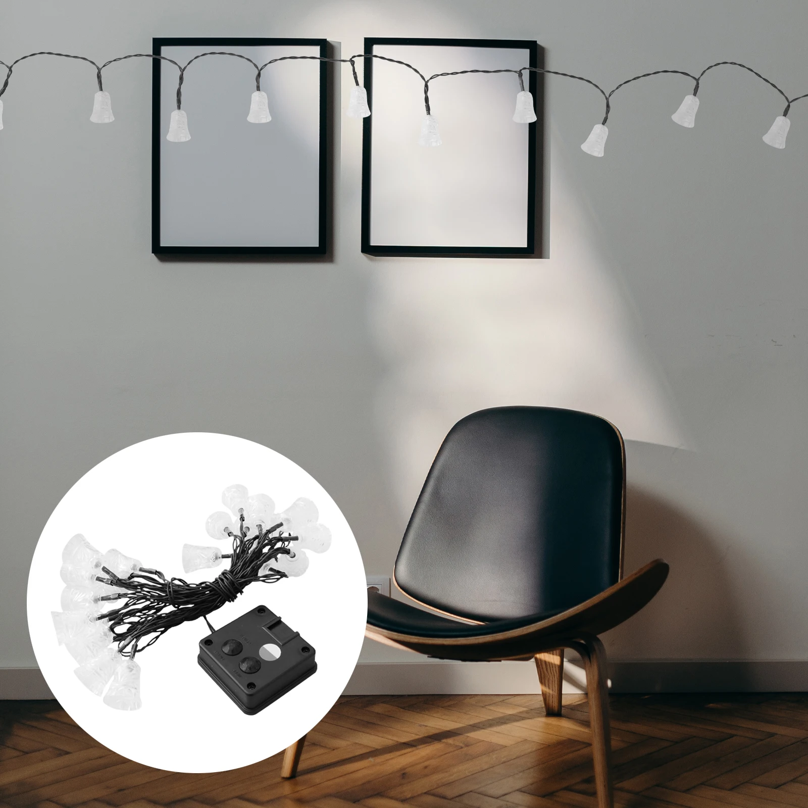 

LED Decorative Light String 4M Small Bell Solar Powered Waterproof Outdoor Indoor Lighting Festive Atmosphere Holiday