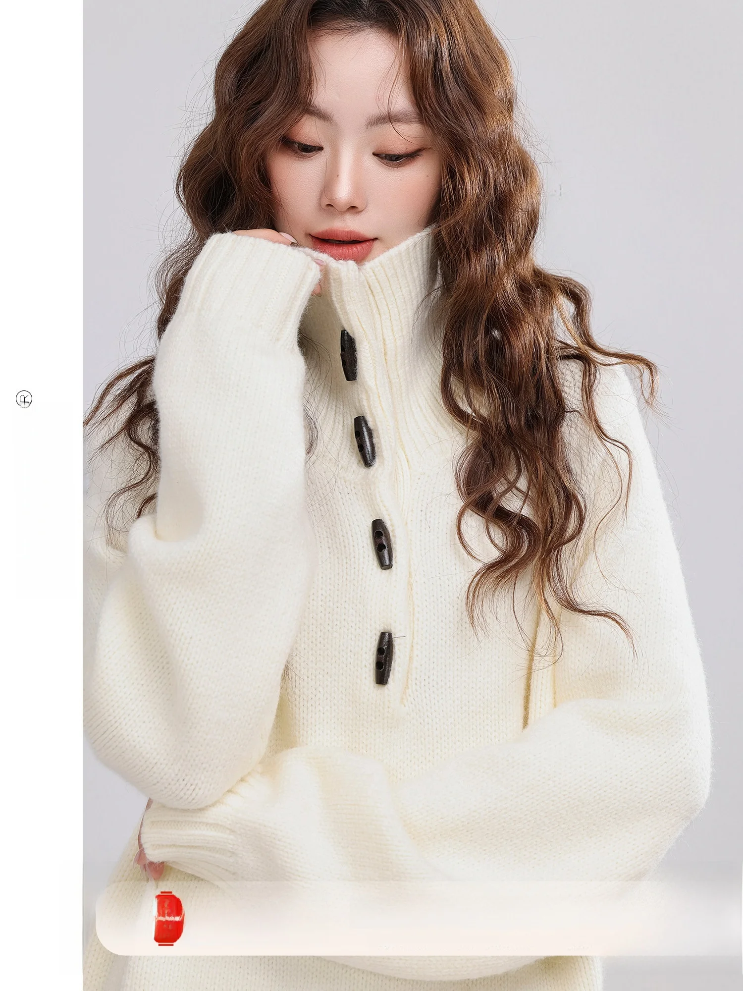 

Winter 2025 Women's Lazy Sle Loose Fit Pure Color Sweater Commute Versatile Simple Design Comfortable Polyester Blend