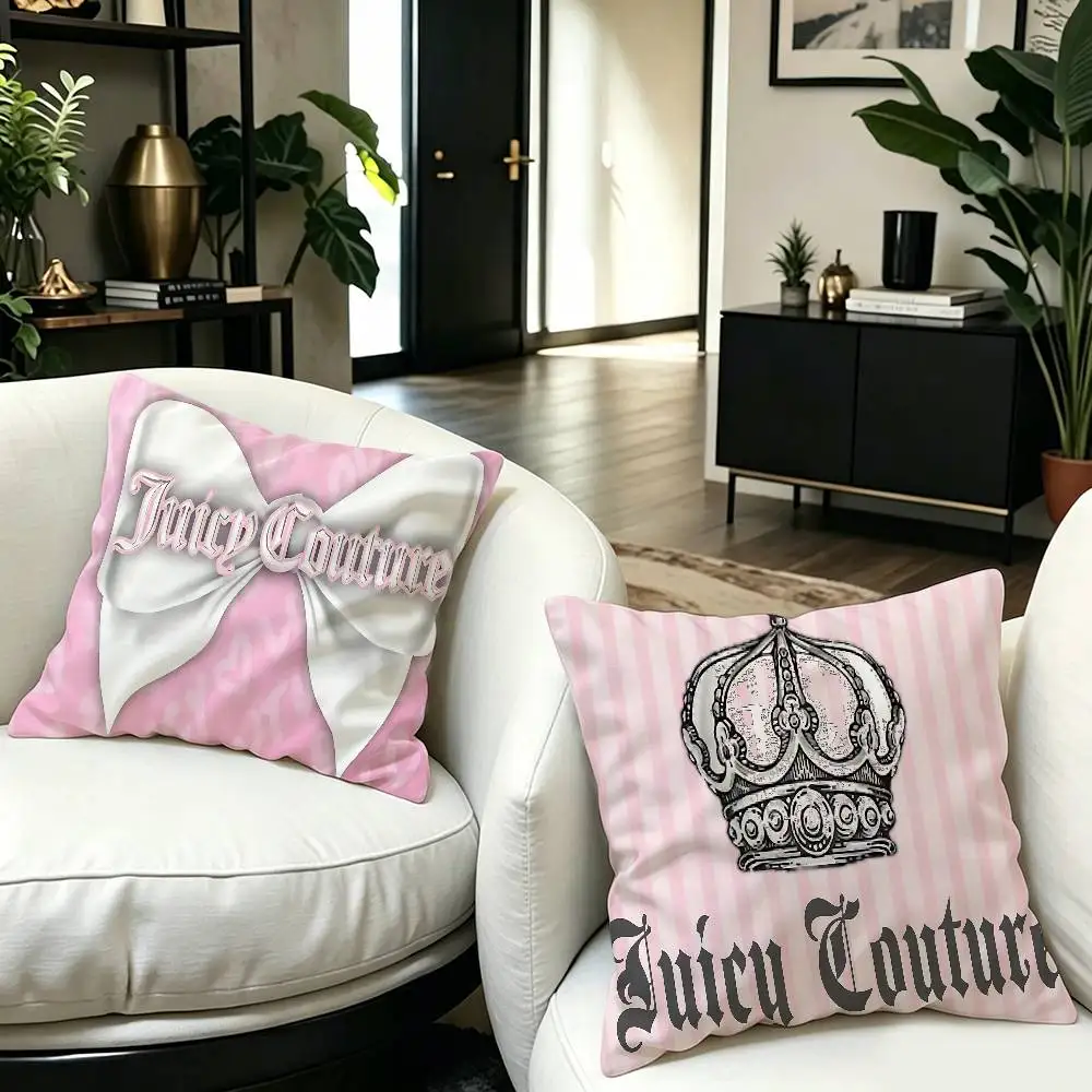 Perfumes J-Juicy C-CoutureS-S Pillowcases Home Bedding Decorative Pillow Cover Wedding Super Soft Pillow Case