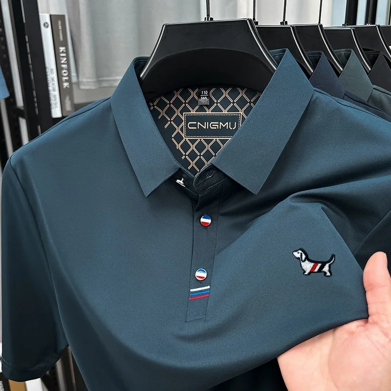 Polo pour homme élégant à manches courtes
