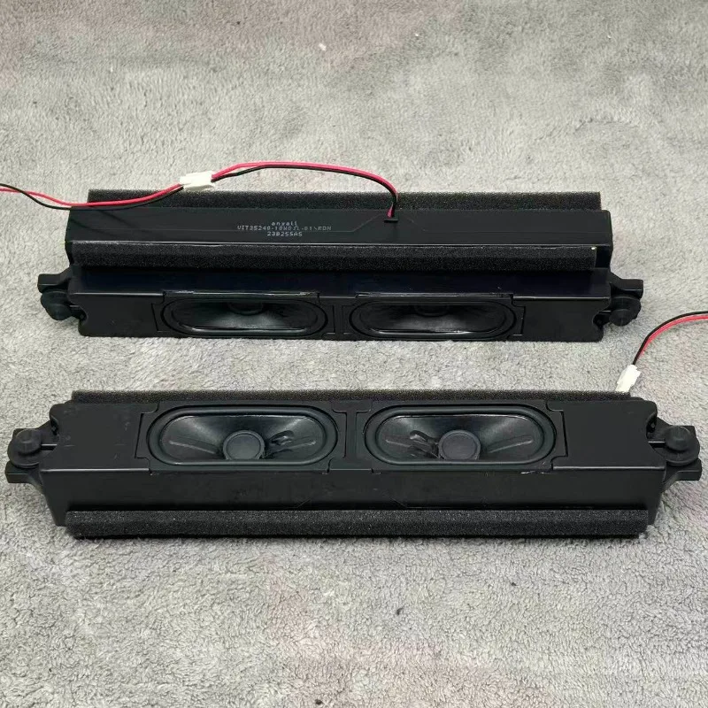 SOTAMIA 2PCS Dual Full Range Runway Passive Speaker 8 Ohm 18 Watt Guided Long Strip Full Range High School Subwoofer Audio DIY