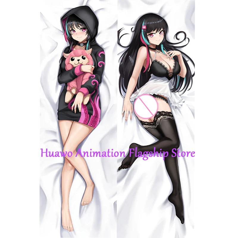 

Dakimakura Anime Pillow Cover TheEmmaLlama Double Sided Print 2Way Cushion Cover Xmas Gifts