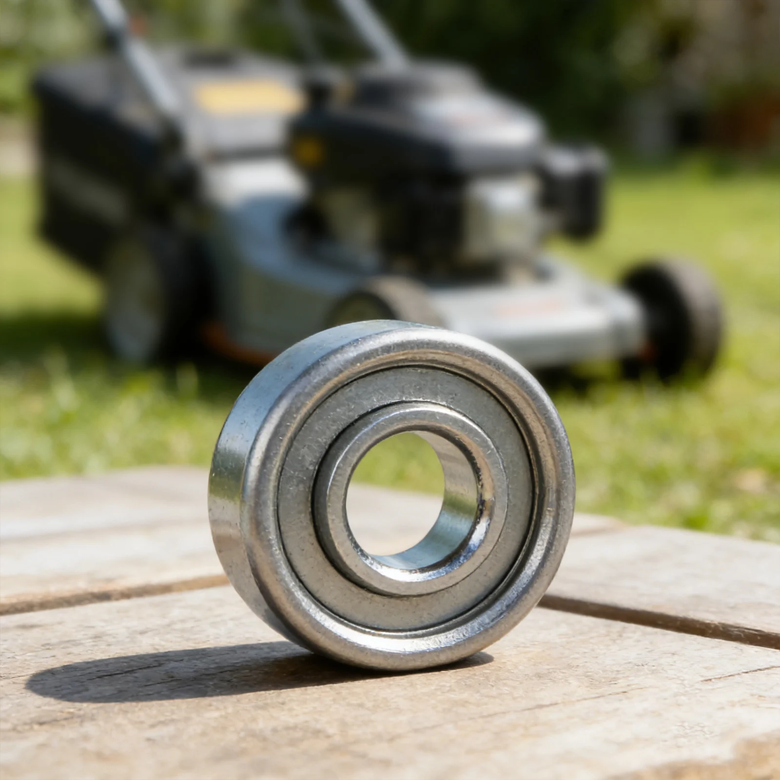 For Lawn Mower Repair Metal Lawn Mower Bearing Outdoor Use Wheel Bearings Wheel Bearing Replacement Part Quieter Operation
