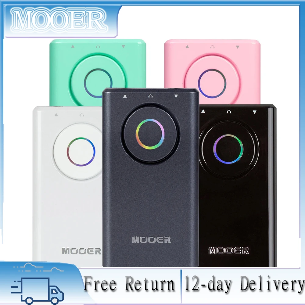

MOOER P1 Multi Effects Pedal Guitar Bass Pedals with 126 Effects 40 Drum Machine 10 Metronomes and 80s Looper Capacity