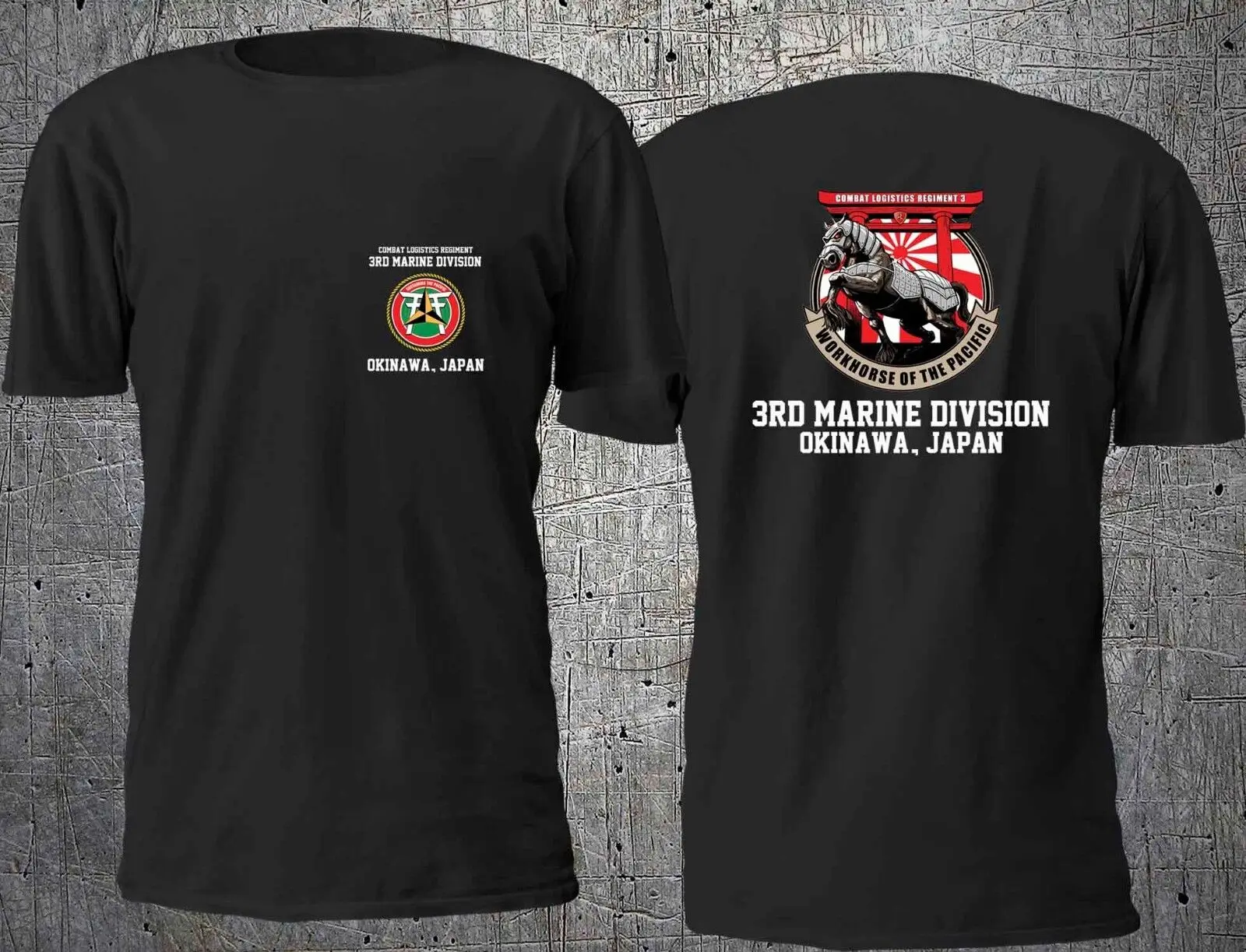 НОВАЯ ФУТБОЛКА USMC 3RD MARINE DIVISION OKINAWA РАЗМЕР S-4XL