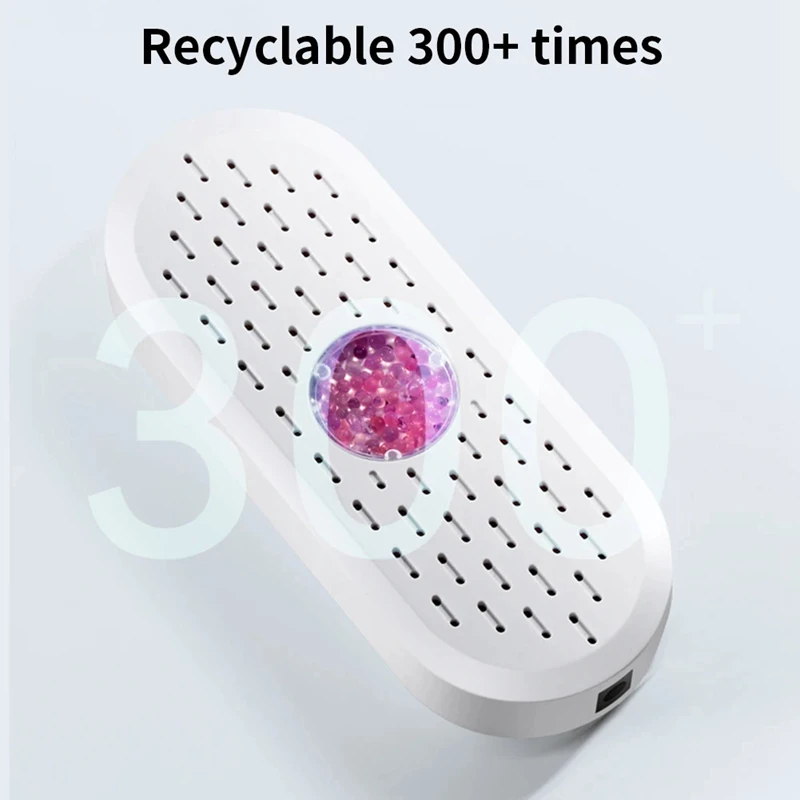 Electric Moisture Absorbing Machine Portable Dehumidifier Reusable Desiccant Moisture Absorber Dehumidifier For Bedroom