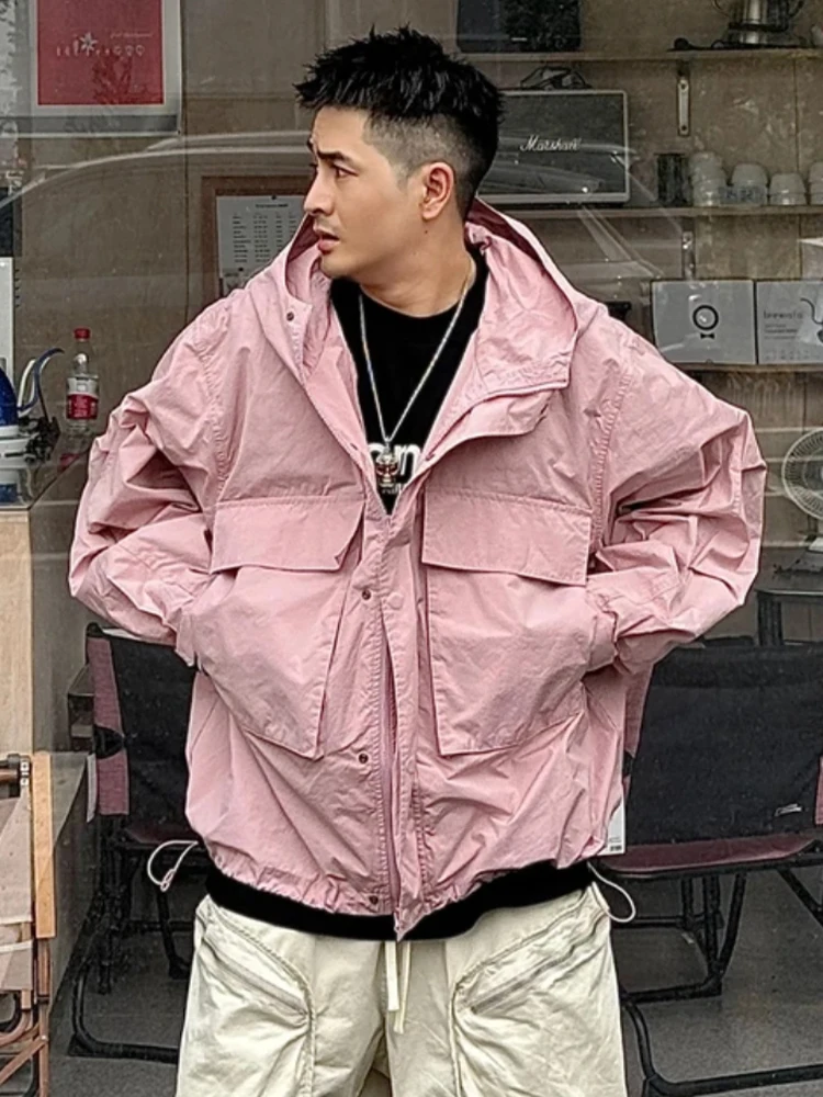 

Функциональная мужская куртка на осень-зиму: модная, многофункциональная, повседневная, с капюшоном, ветрозащитная, на молнии, с длинными рукавами