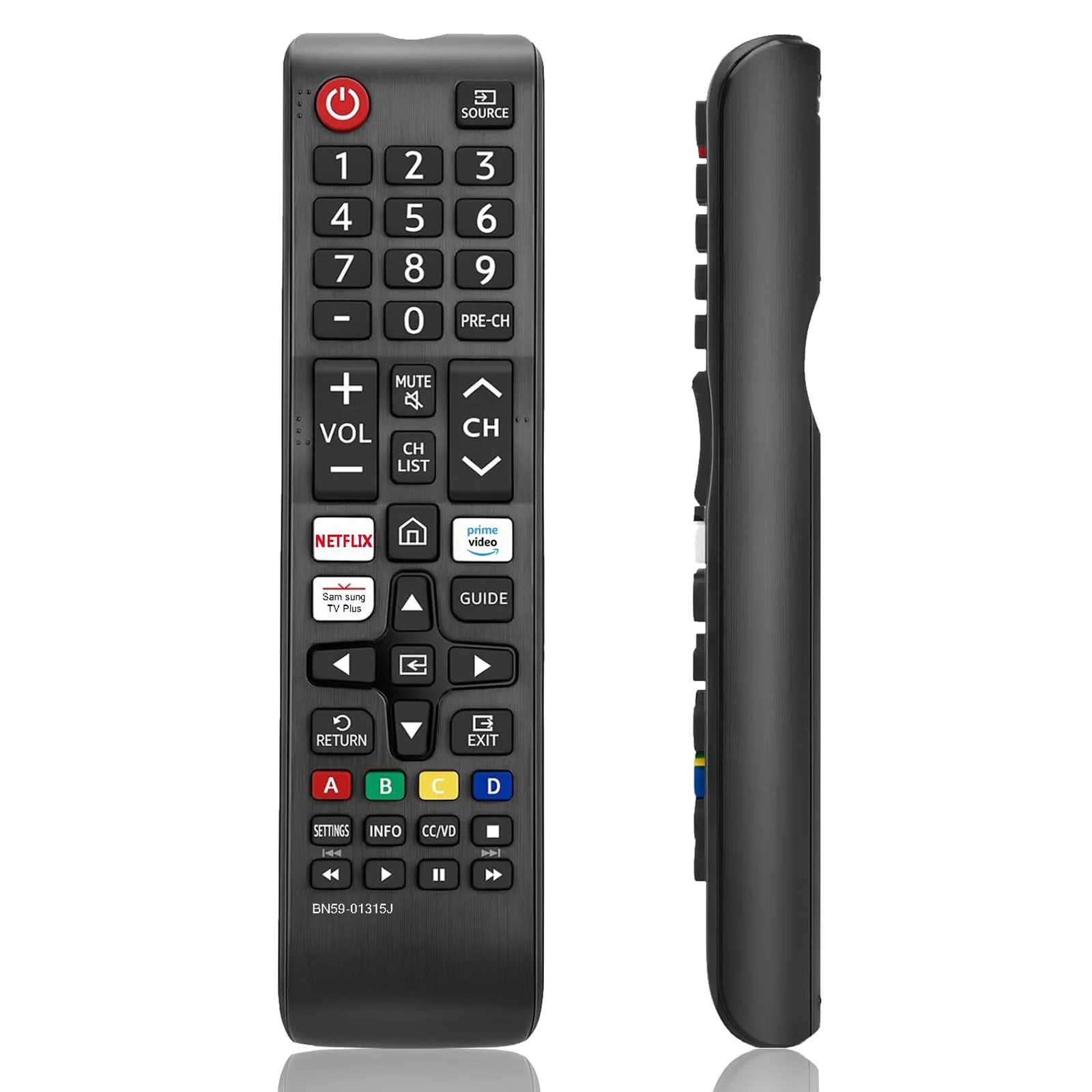 New Universal Remote Control Replacement for All Samsung Smart TV, Fit for Samsung LED LCD HDTV 3D Series TV, No Setup Required