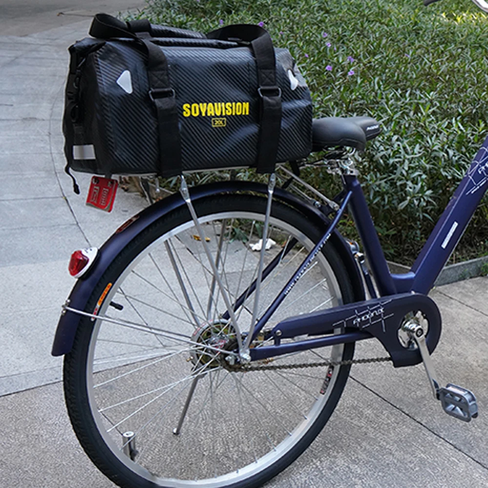 

Motorcycle Bag Waterproof Bike Trunk Bag Rear Travel Luggage Carrier Portable Saddle Seat Cycling Acessoriy