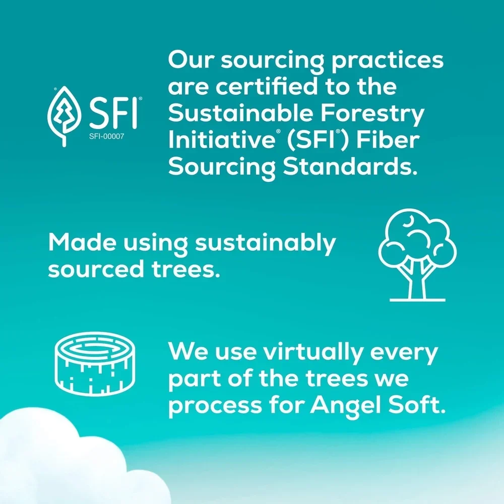 2 طبقة من ورق التواليت ميجا رولز 12 لفات 320 ورقة ناعمة قوية مثقوبة صيبتية آمنة غير معطرة طويلة الأمد منزلية أساسية