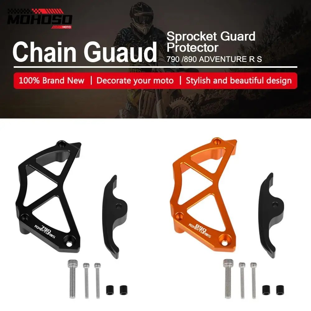 

For Husqvarna Norden 901 Sensor Cover Chain Guard Sprocket Case Saver for 790 890 Adventure S/R 2019 2020 2021 2022 2023 890Adv