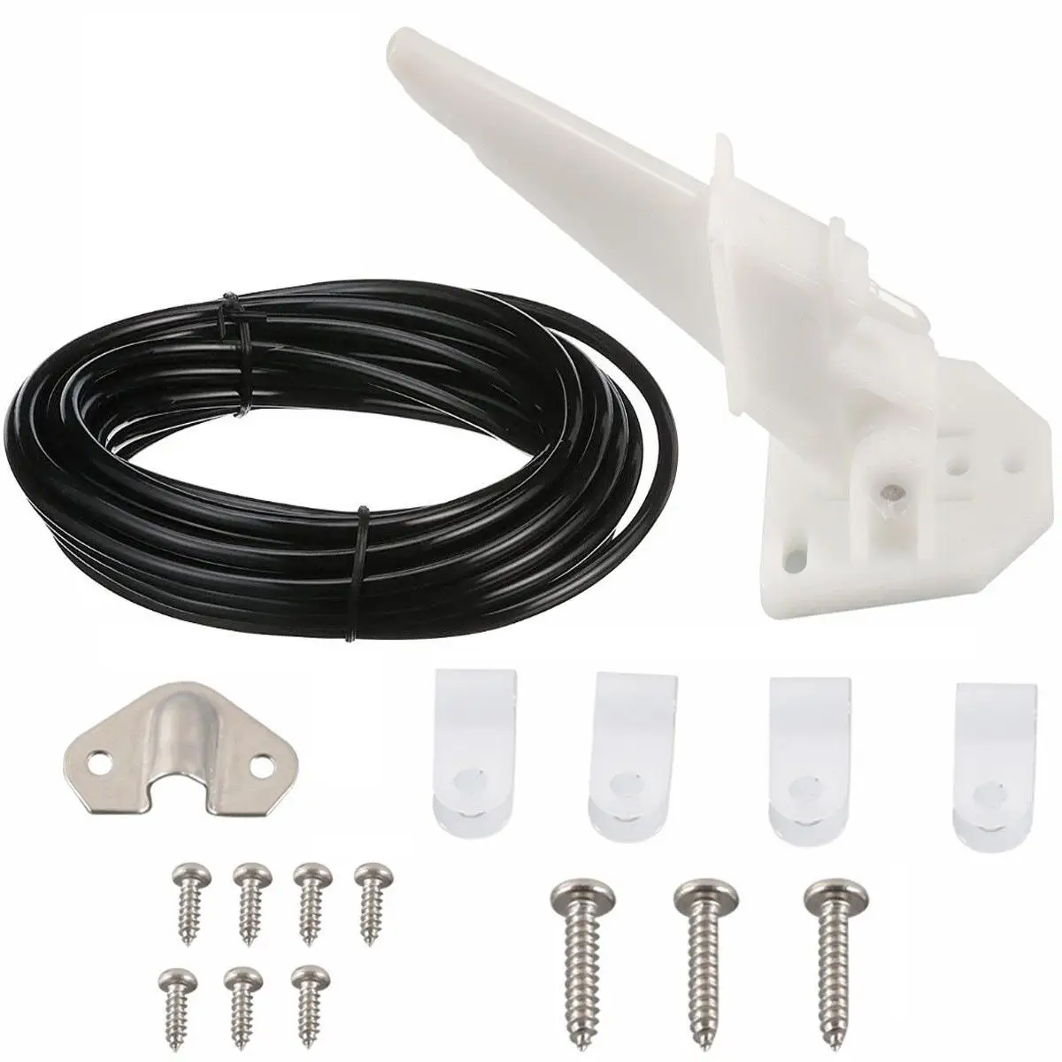Marine Boat 80 MPH Speedometer Pitot Kit,Universal Speedometer Kick-up Pilot Tube Sea Portable Mini Tool Accessories