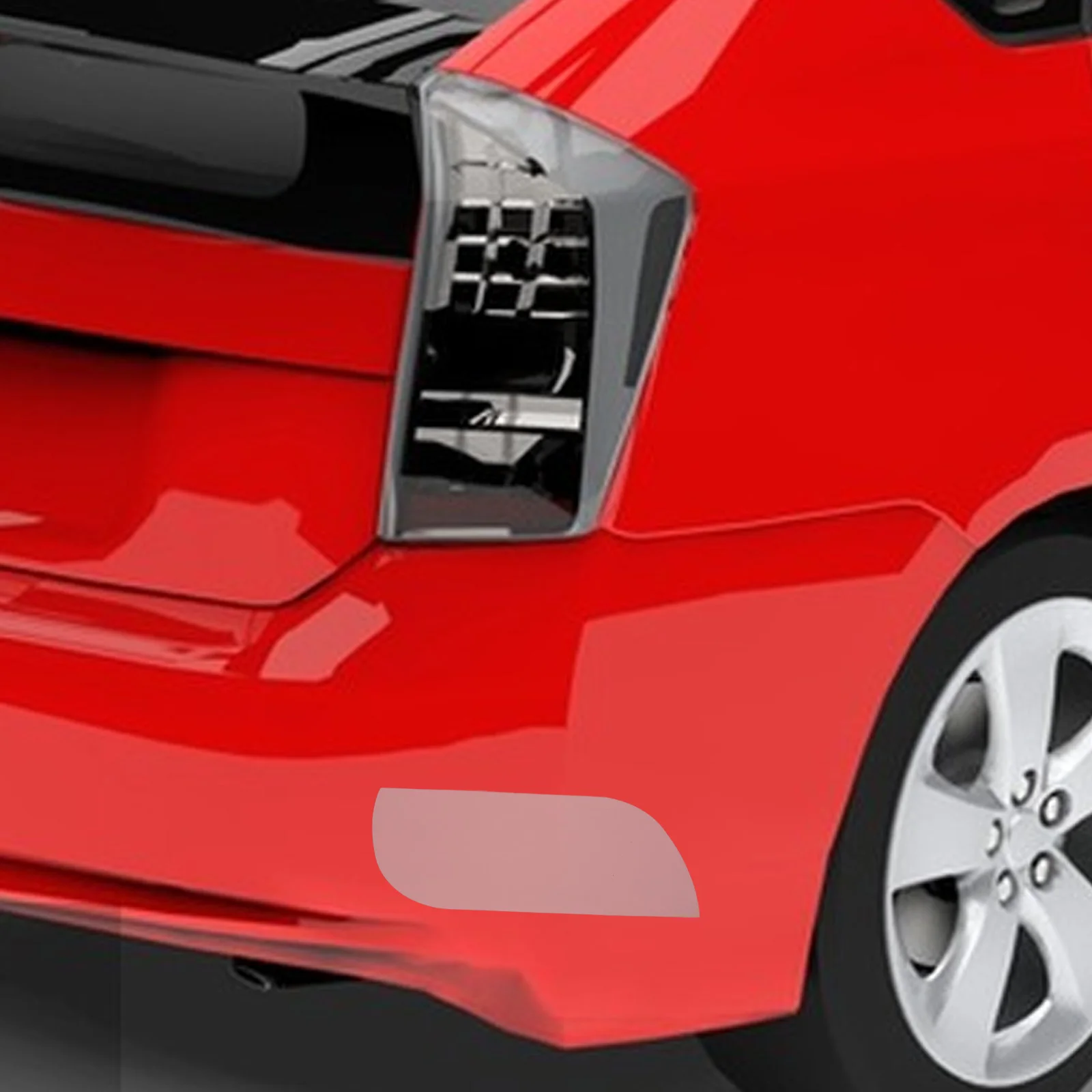 

4Pcs Car Bumper Protector Guard Strip Anti-Collision Scratch-Resistant Film Front Trunk Bumper Protective PU Strips for Suv