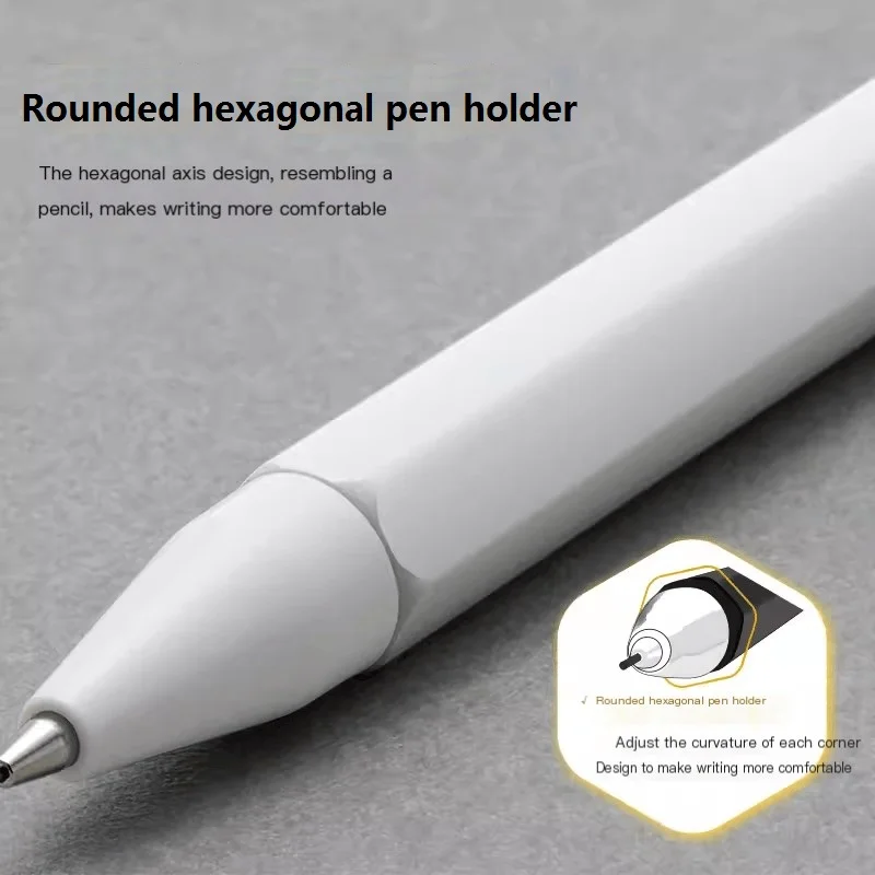 

Японский механический карандаш ZEBRA 0.5 мм KNOCK PENCIL с выдвижным грифелем MA117, грифель не ломается, для детей, школы, художественных работ