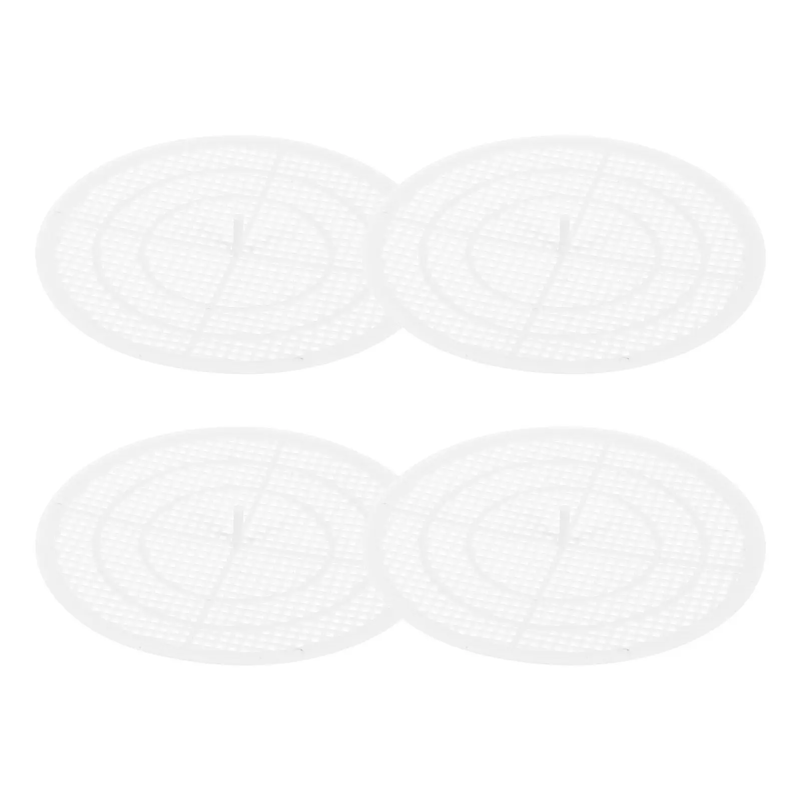 

4Pcs Hair Catcher Shower Drain Bathtub Filter Sink Strainer Bathroom Cover Long Lasting Resin Material Easy to Install No Tools