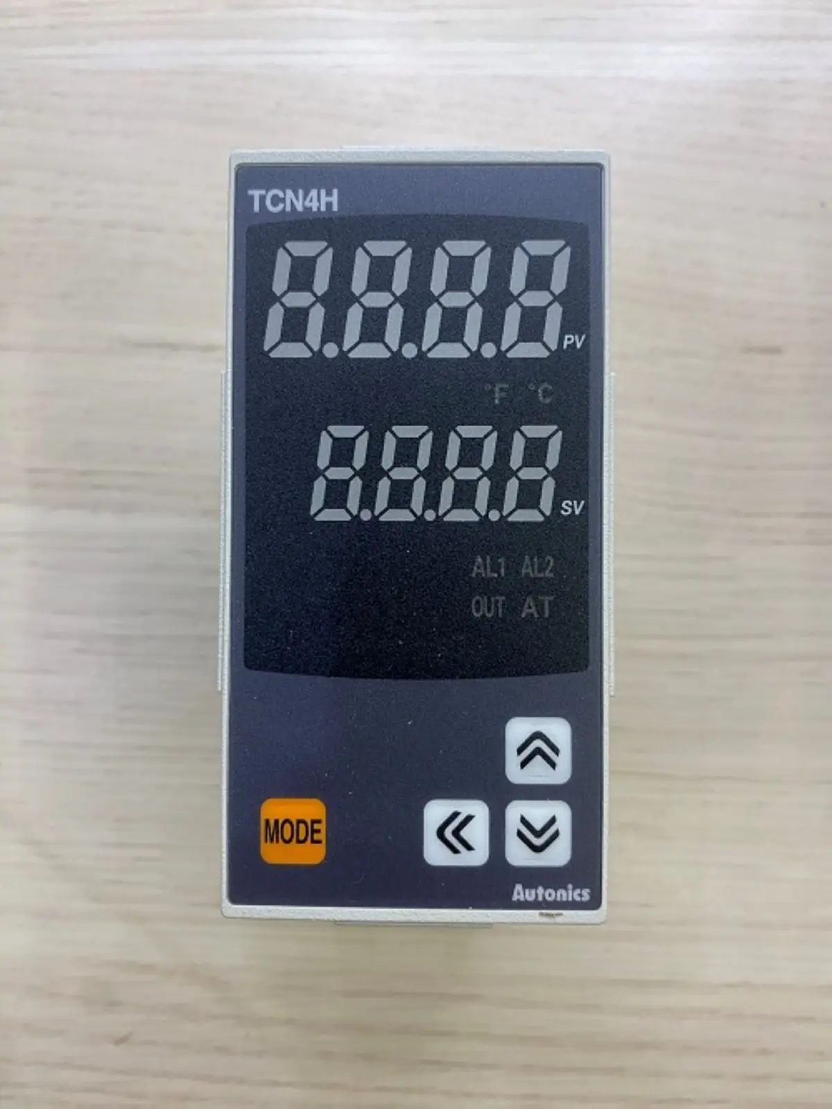 TCN4H-24R Temp Control, 1/8DIN, Dual display 4 Digit, PID Control, Relay & SSR Output, 2 Alarm Output, 100-240 VAC