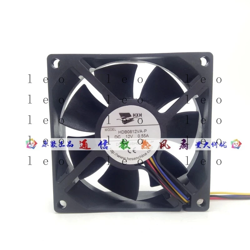 

1PCS HXH HDB0812VA-P 12V DC 0.59A 4-wire Waterproof Cooling Fan 8CM 8025