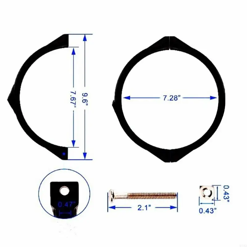 Válvulas flange 918D Camas tampa da bomba piscina piscina e grampo rampa para S360T