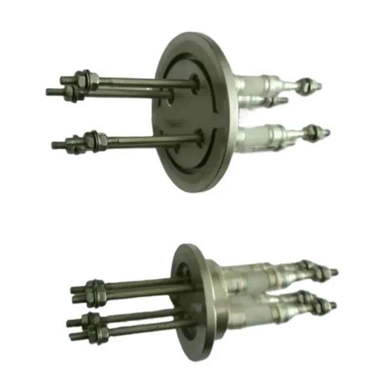 KF16 Vacuum, KF25, KF40 Electrode Flange KF50 Vacuum Wire Ceramic Wiring Wire Insulated Seal