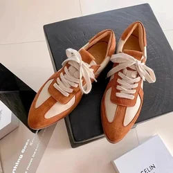 2024 Spring New Lace-up Running Cozy Hiking Shoes Zapatos Femme