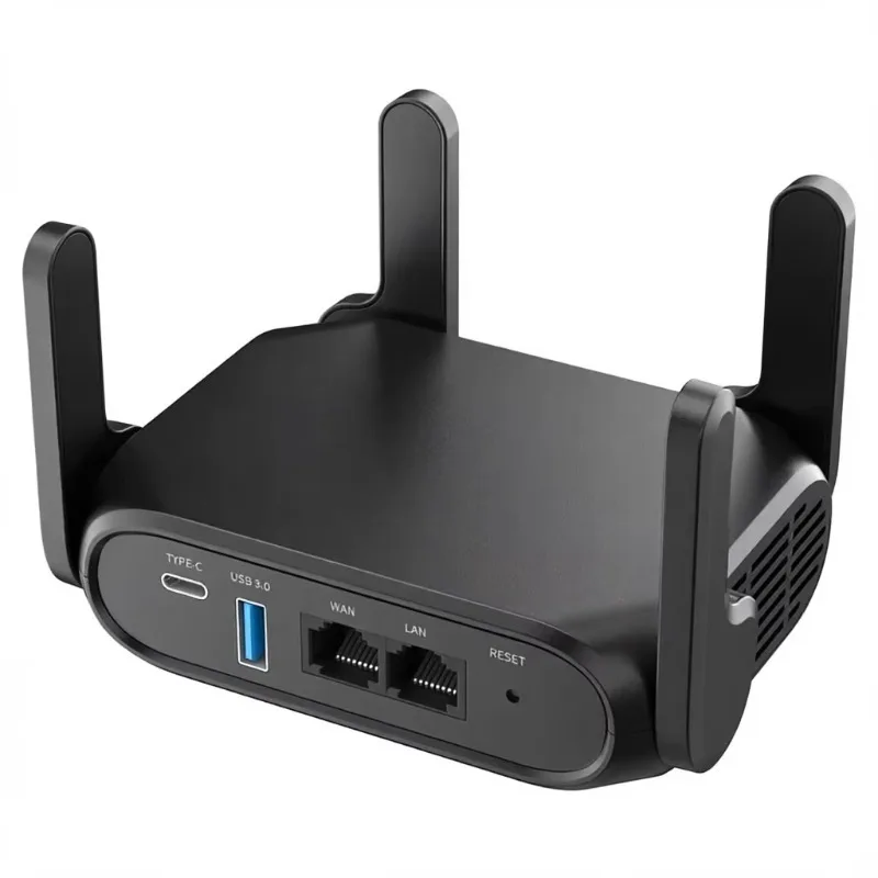 WiFi System Whole Home Coverage Gigabit Wi-Fi Router Range Extender 4 Antennas Mesh Network Booster