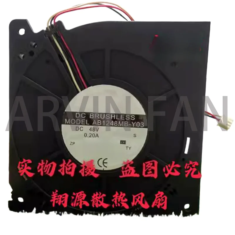 

AB1248MB-Y03 12 СМ 12032 48 В 0,18 А Вентилятор