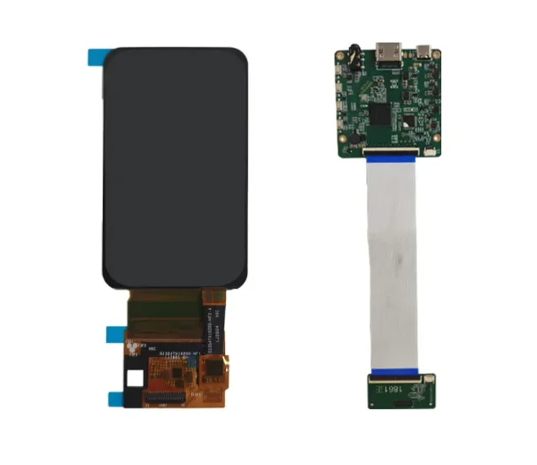 3.54-inch 604 * 1024 AMOLED display screen+driver board MIPI interface handheld intelligent terminal device