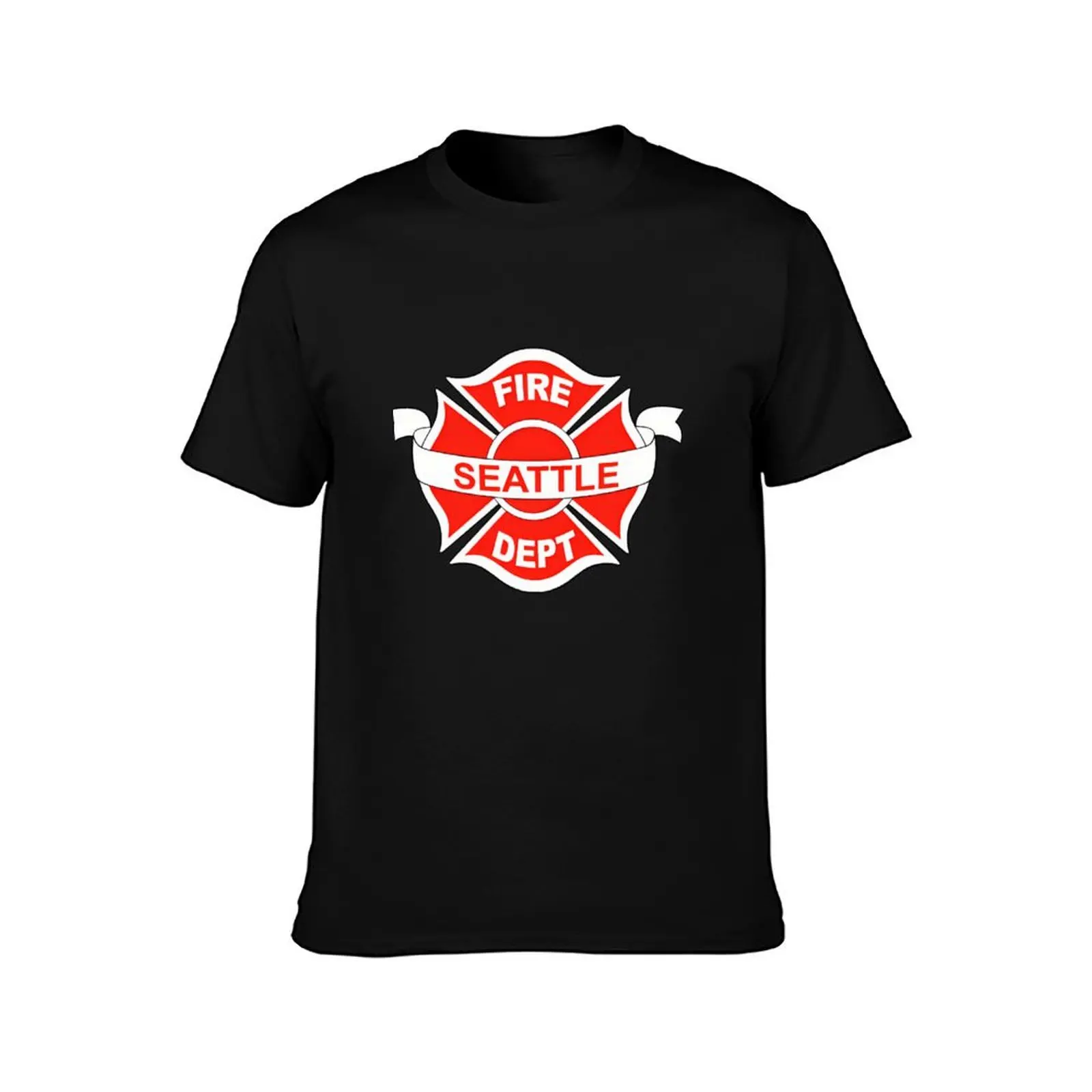 Seattle Fire Department Badge - Station 19 T-Shirt t shirt man designer T-Shirt